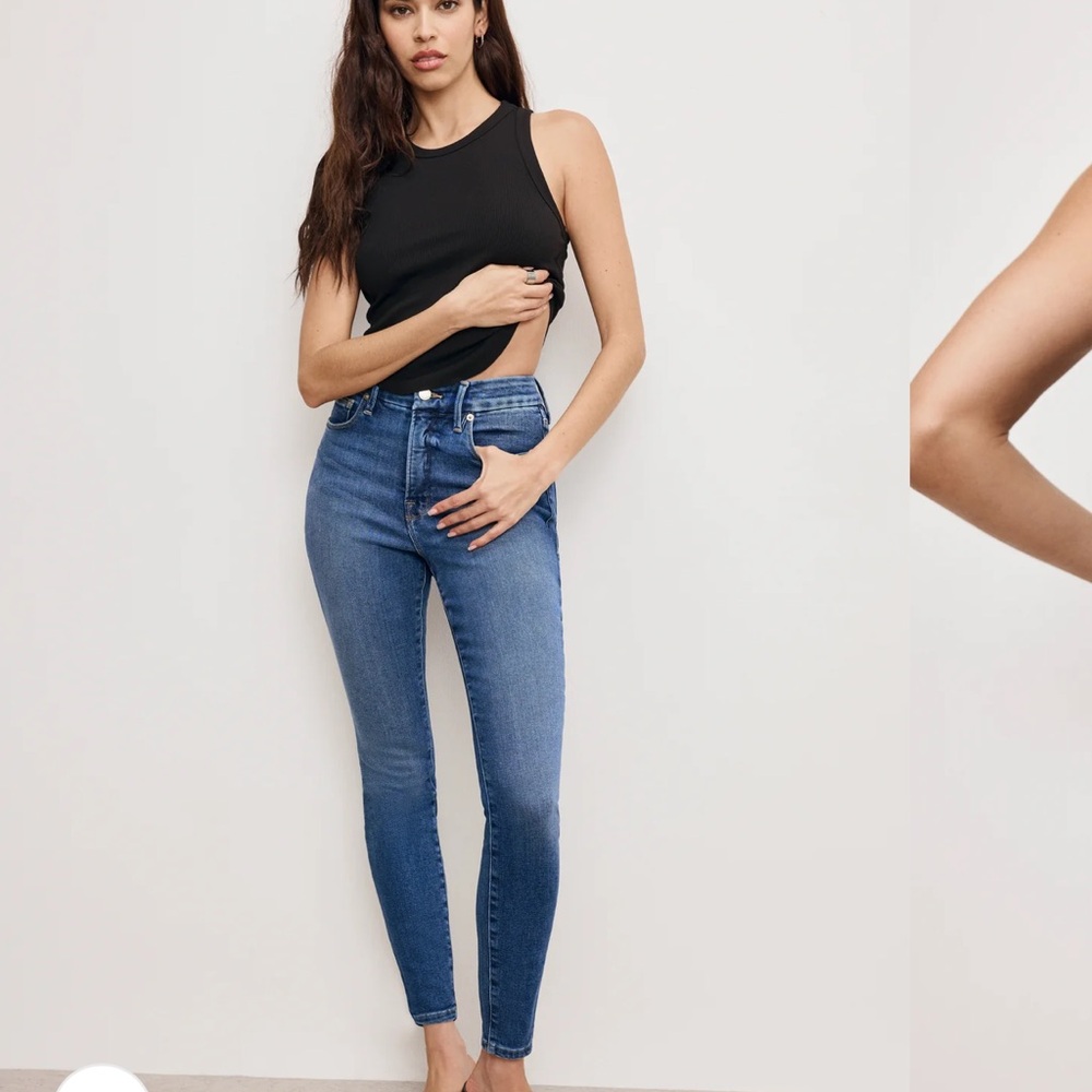Good American Women's Indigo ‘Good Legs’ Jeans